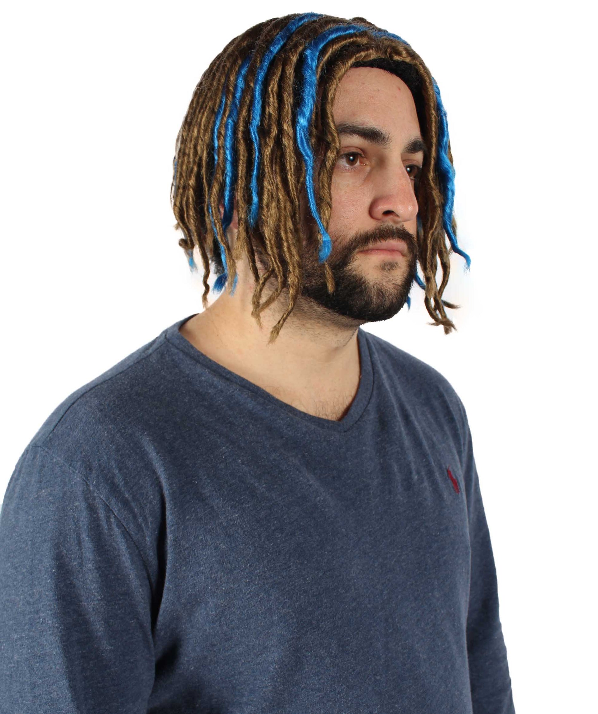  Multiple Pump Hefner Rapper Dreadlock Wig