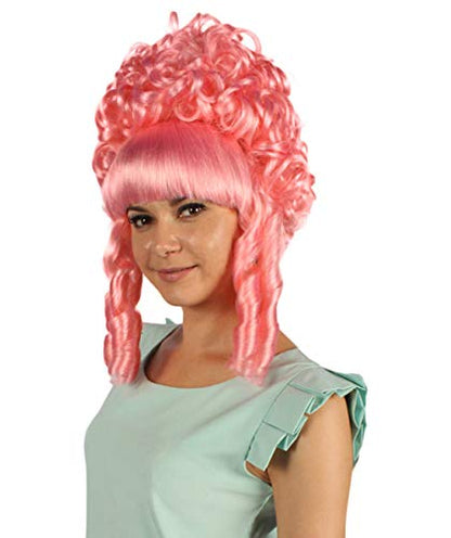 pink marie antoinette wig