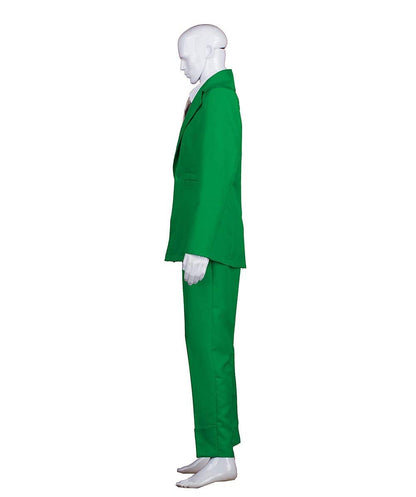 Green halloween costume suit