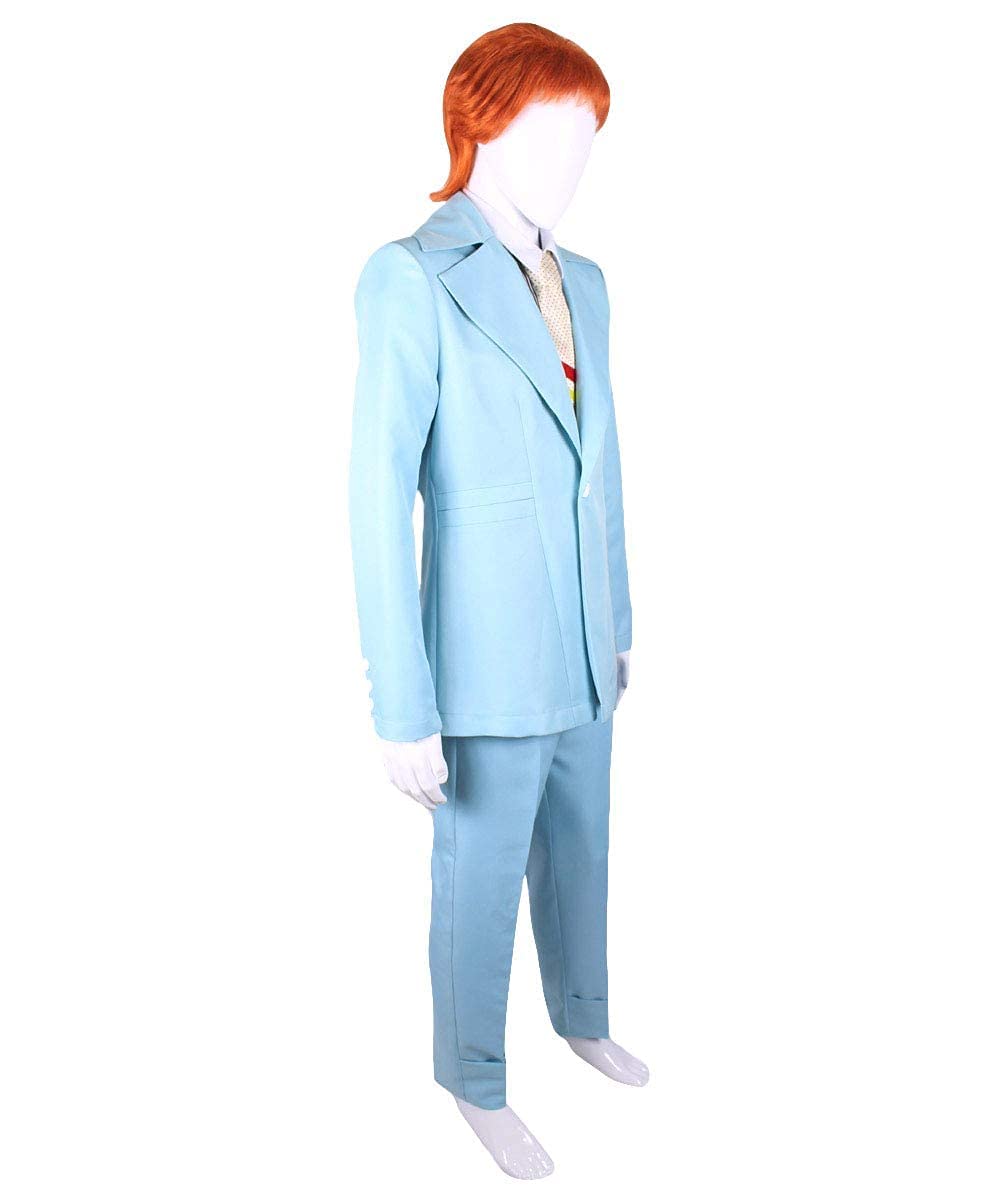 Light Blue halloween costume suit