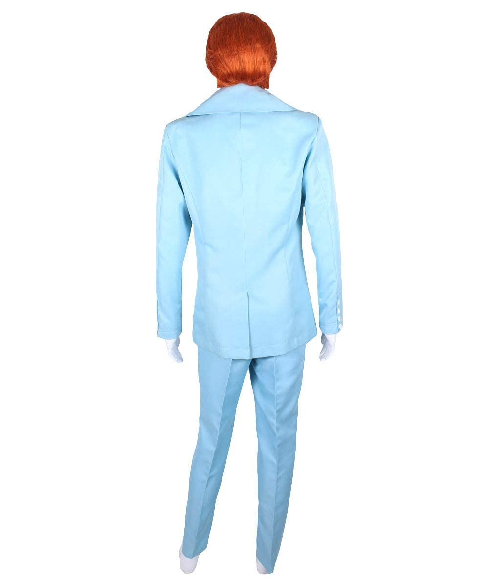 Light Blue halloween costume suit