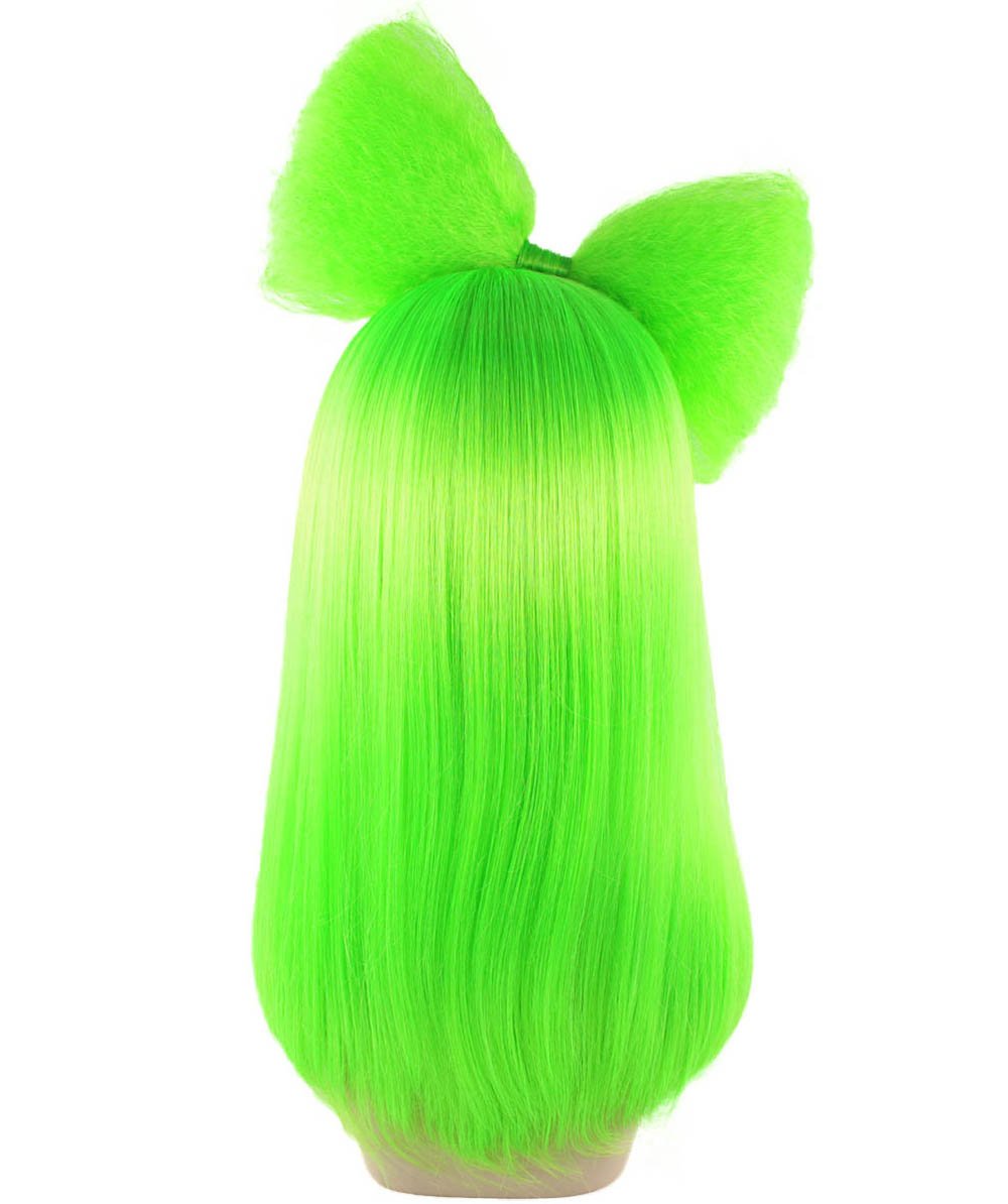 Lime Long Butterfly Womens Wigs collection