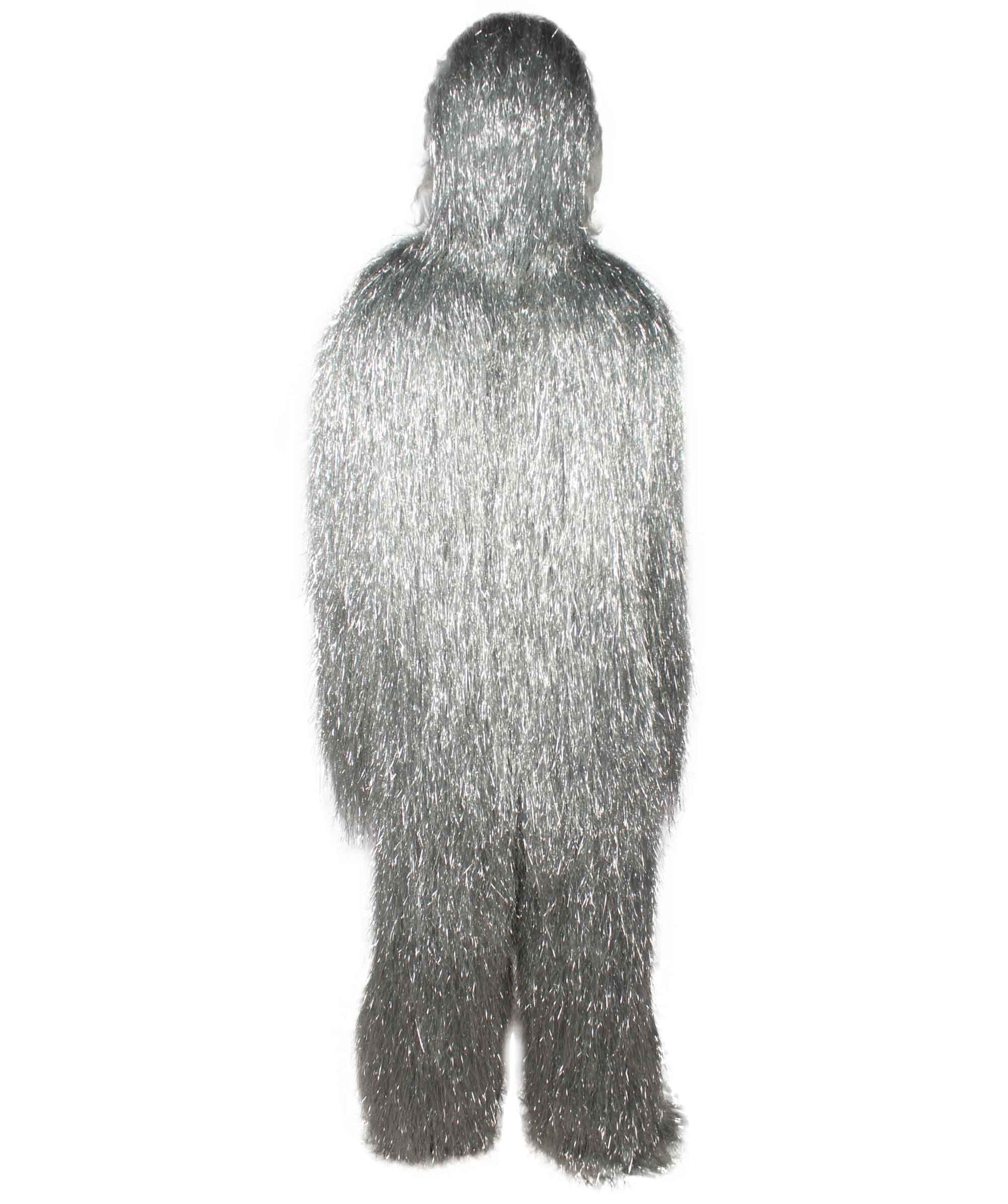 Silver Ape Mask and Bodysuit Costume