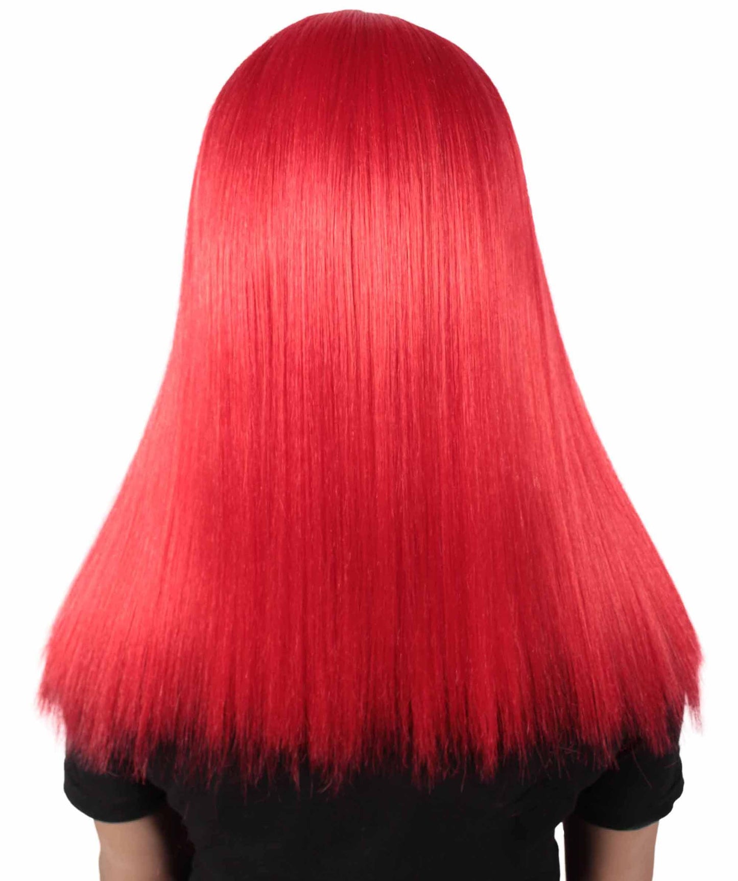 Red Straight Length Diva Wig