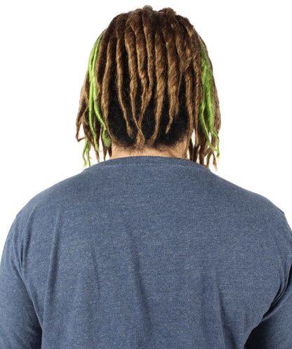 HPO  Men's Multiple Pump Hefner Rapper Dreadlock Wig