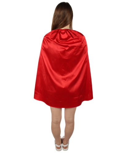 Red Child's Party Cape Costume