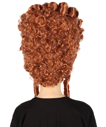 Auburn Brown Baroque Marie Antoinette Wig