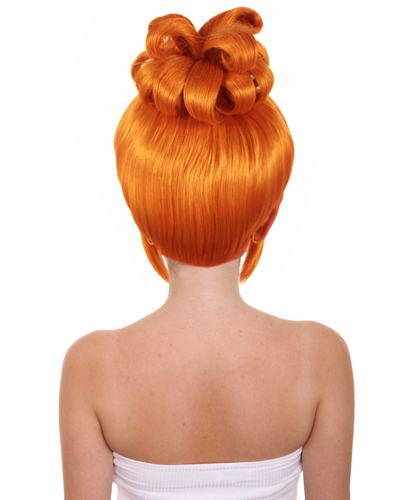 Auburn Animated Lucy Updo Wig