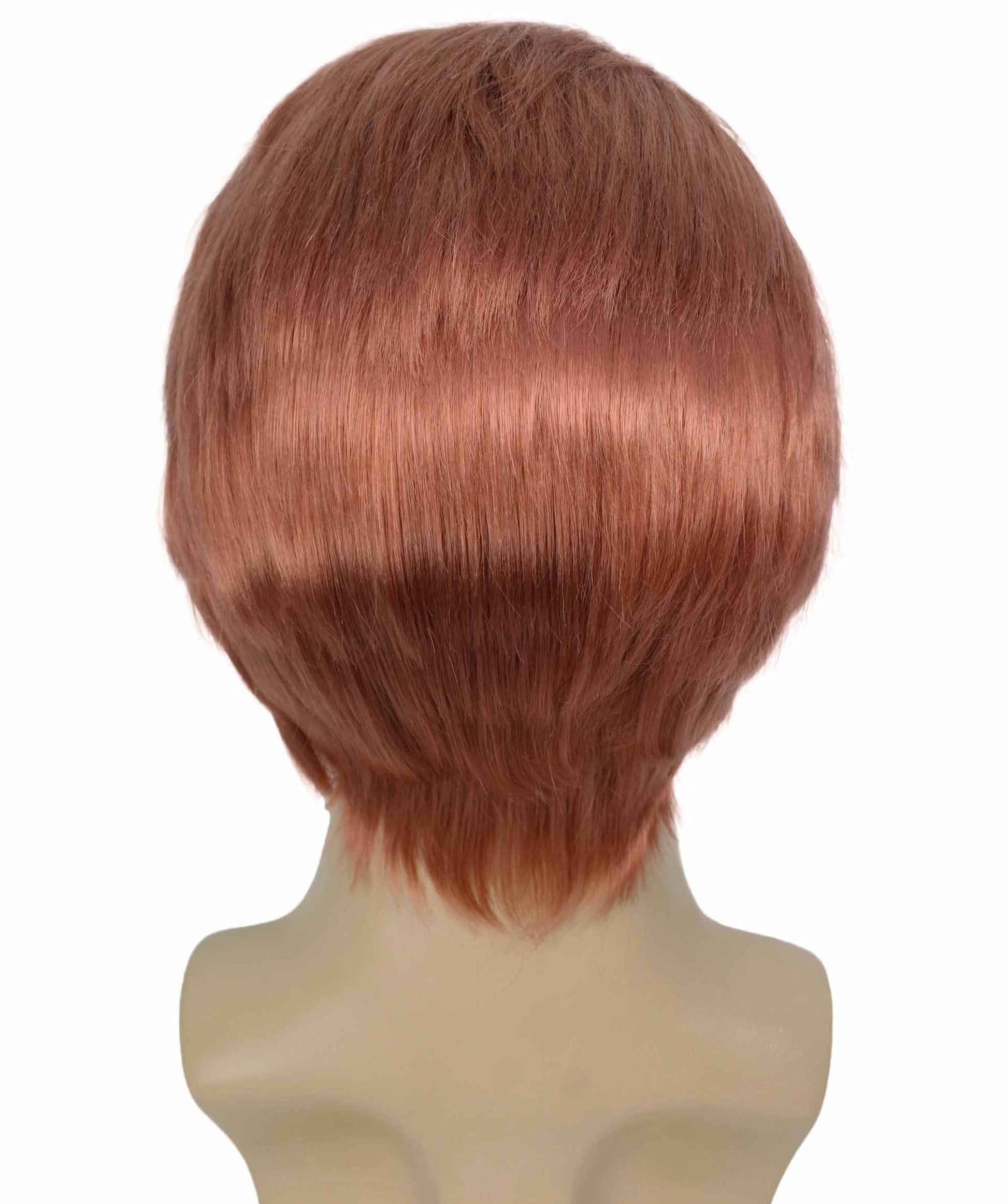 Auburn Brown Multiple Colors Celebrity Singer Wig