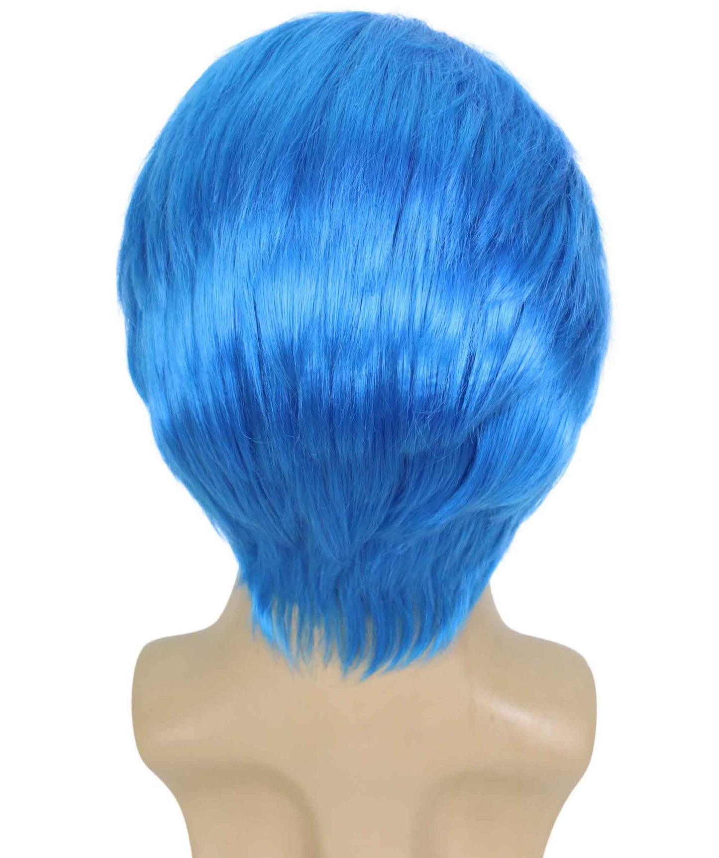 Blue Multiple Colors Celebrity Singer Wig