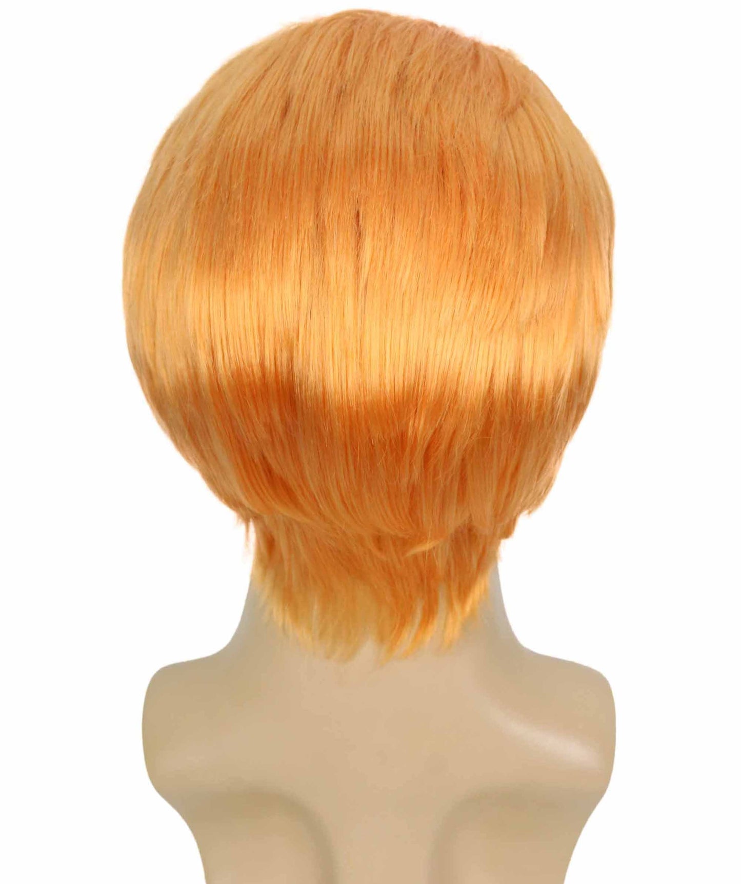 Orange Mens Multiple Colors Celebrity Singer Wig