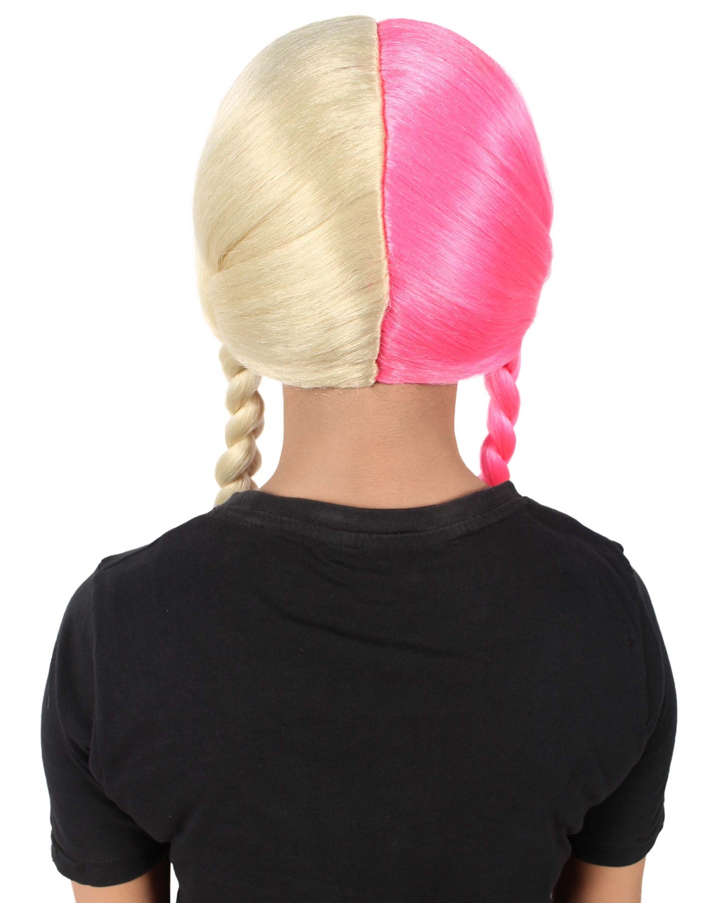 Blonde & Pink  Multiple Colors Option Long Braided Wig