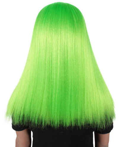 Light Green Straight Length  Diva Wig