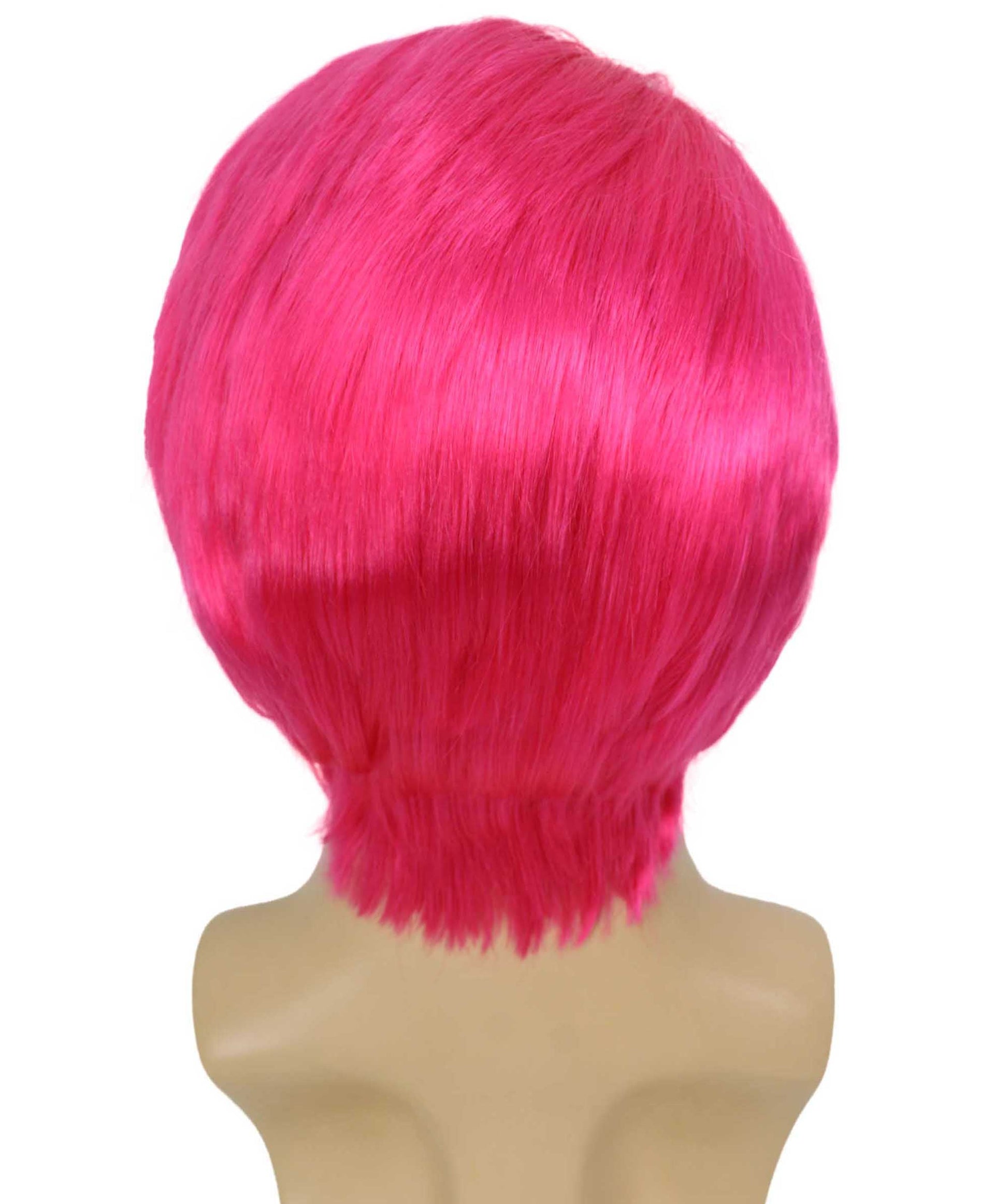 Pink Mens Multiple Colors Celebrity Singer Wig