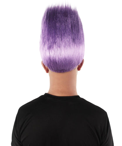 Adult Unisex Halloween Troll wig || Dark Purple