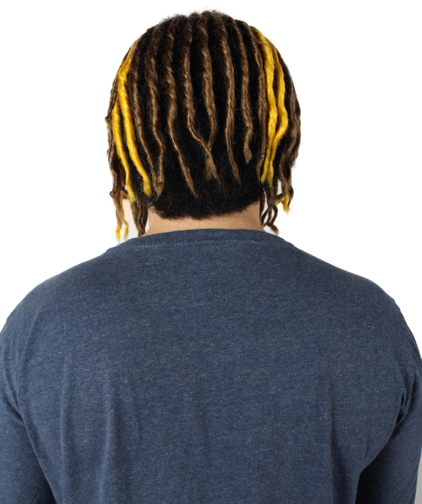 HPO  Men's Multiple Pump Hefner Rapper Dreadlock Wig