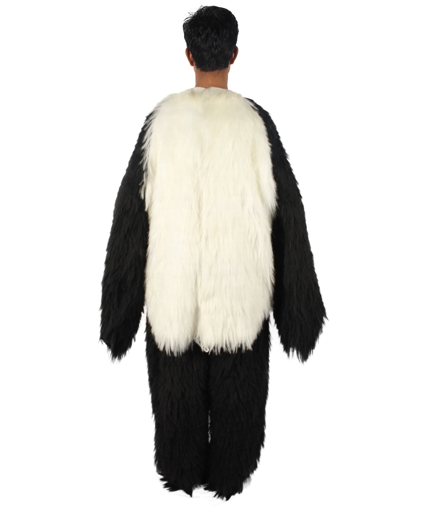 White and Black Panda Costume