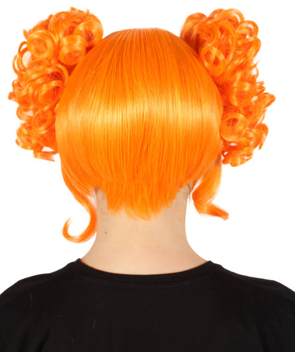 Orange Candy Girl Wig