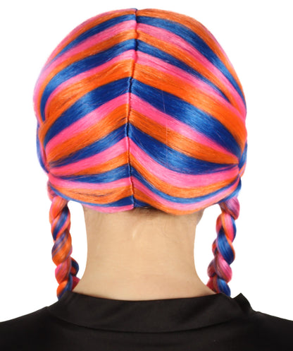 Pink Ombre Multiple Colors Option Long Braided Wig