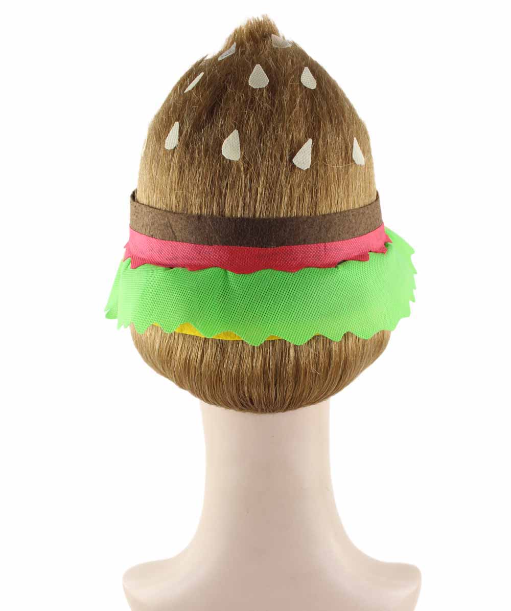 Burger American flag wig