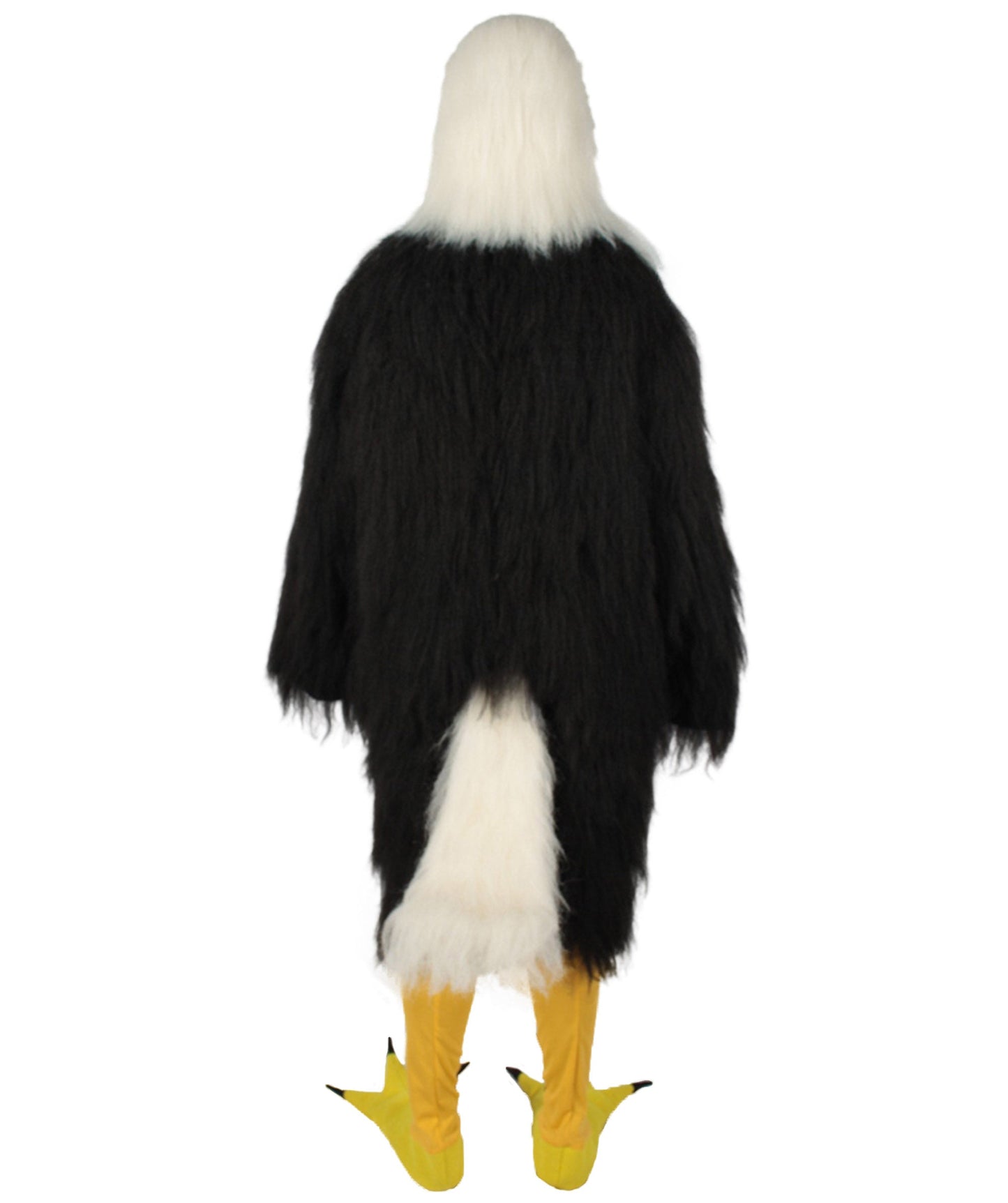 White and Black Eagle Costume with Mask