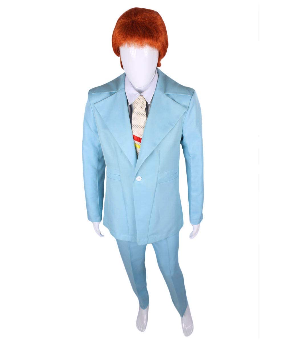 Light Blue halloween costume suit