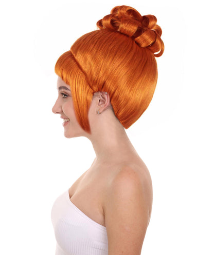 Auburn Animated Lucy Updo Wig