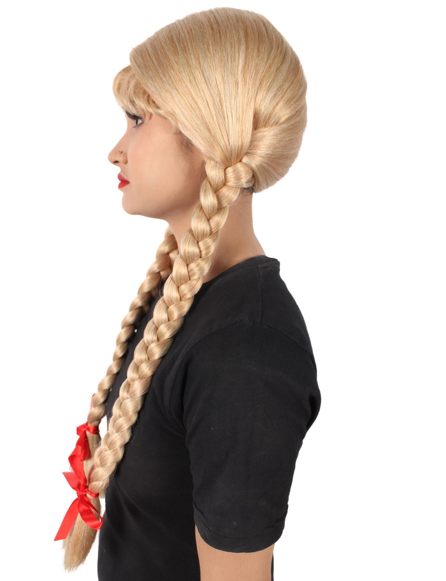 Strawberry Blonde Multiple Colors Option Long Braided Wig