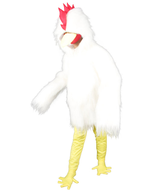 White Chicken Costume with Mask