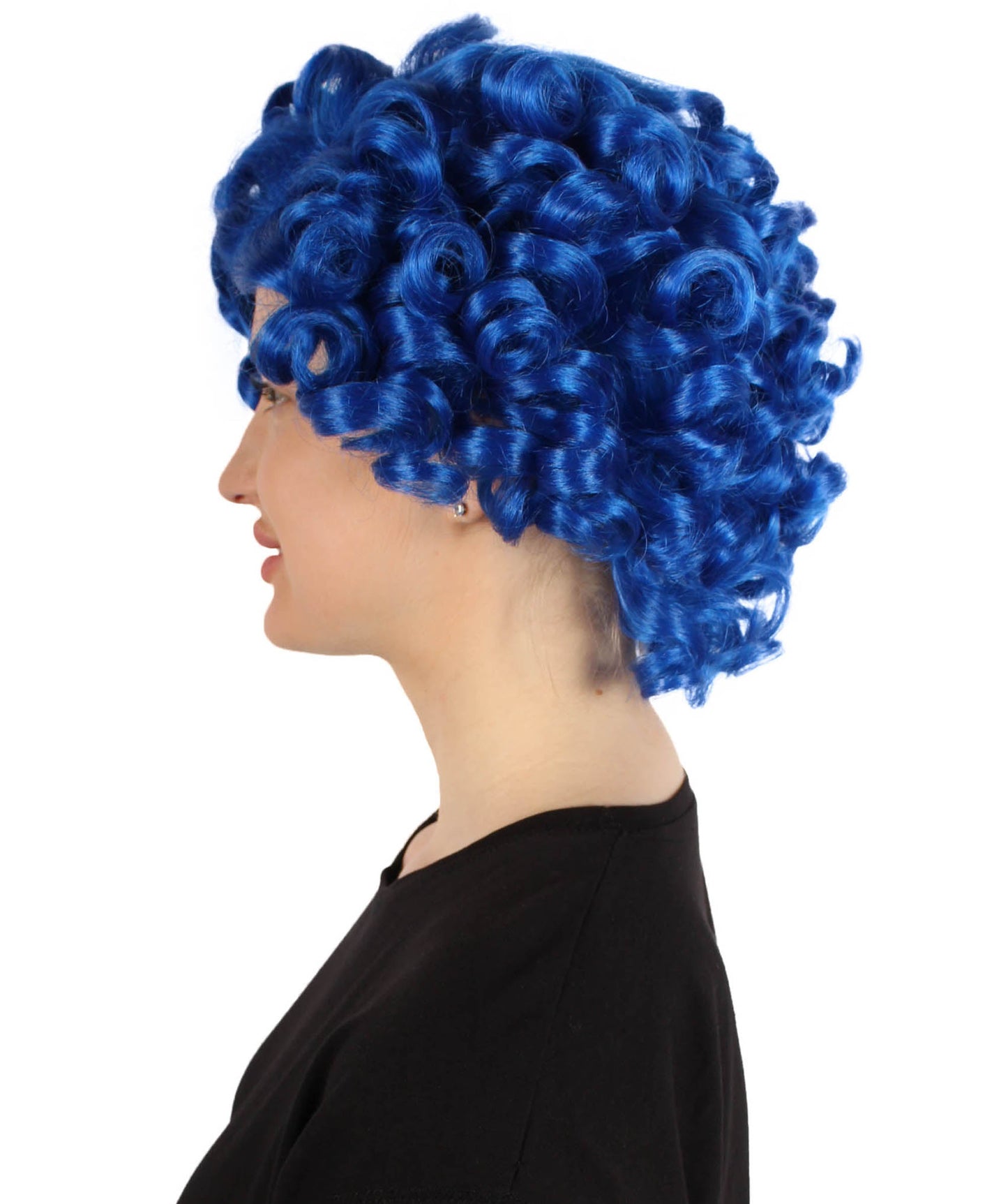 Doll Curly Womens Wig Collection | Character Fancy Halloween Wig | Premium Breathable Capless Cap | HPO