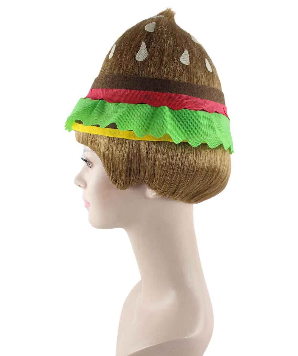 Burger American flag wig