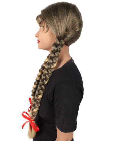 Mixed Blonde Multiple Colors Option Long Braided Wig