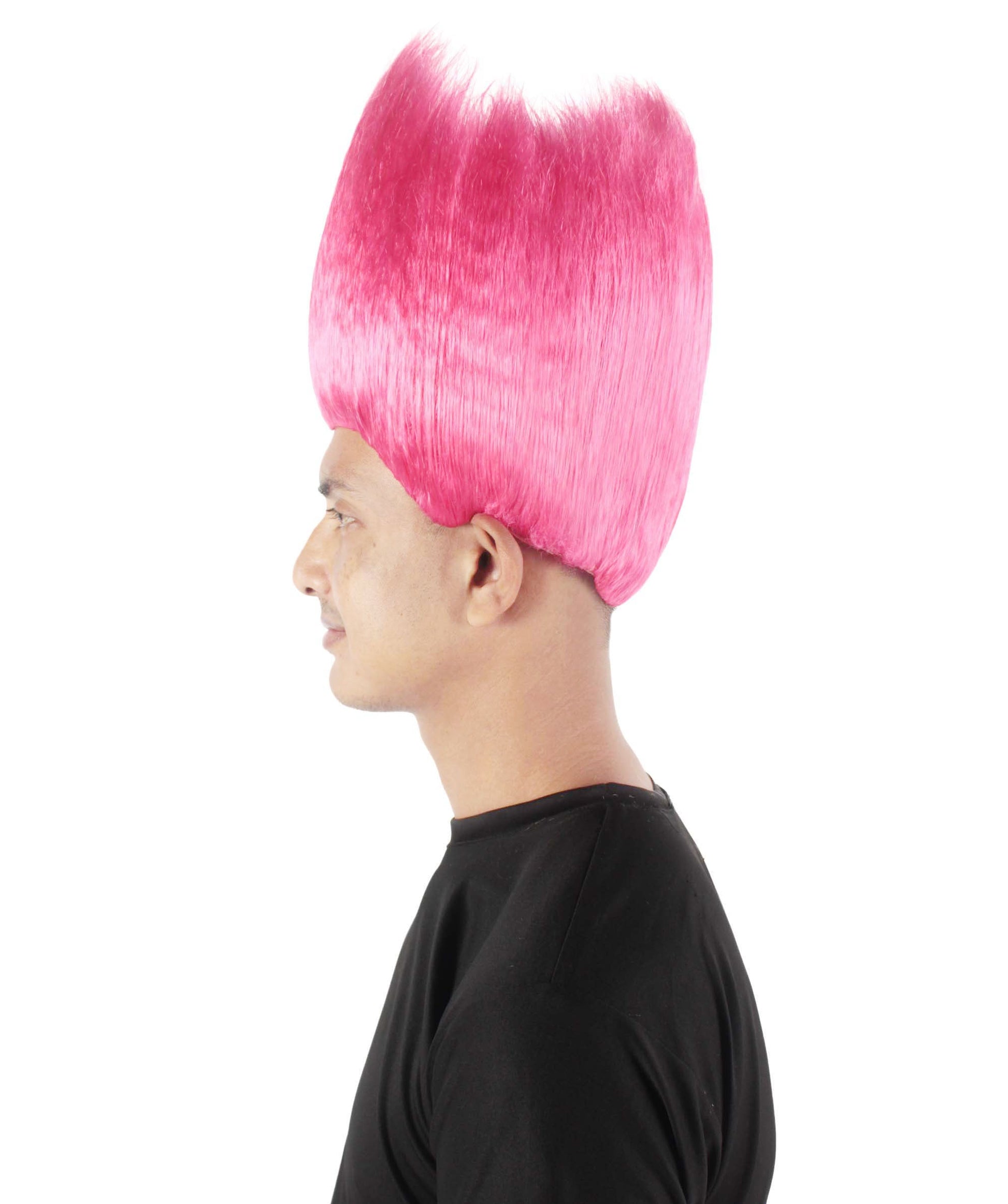 Adult Unisex Halloween Troll wig || Pink