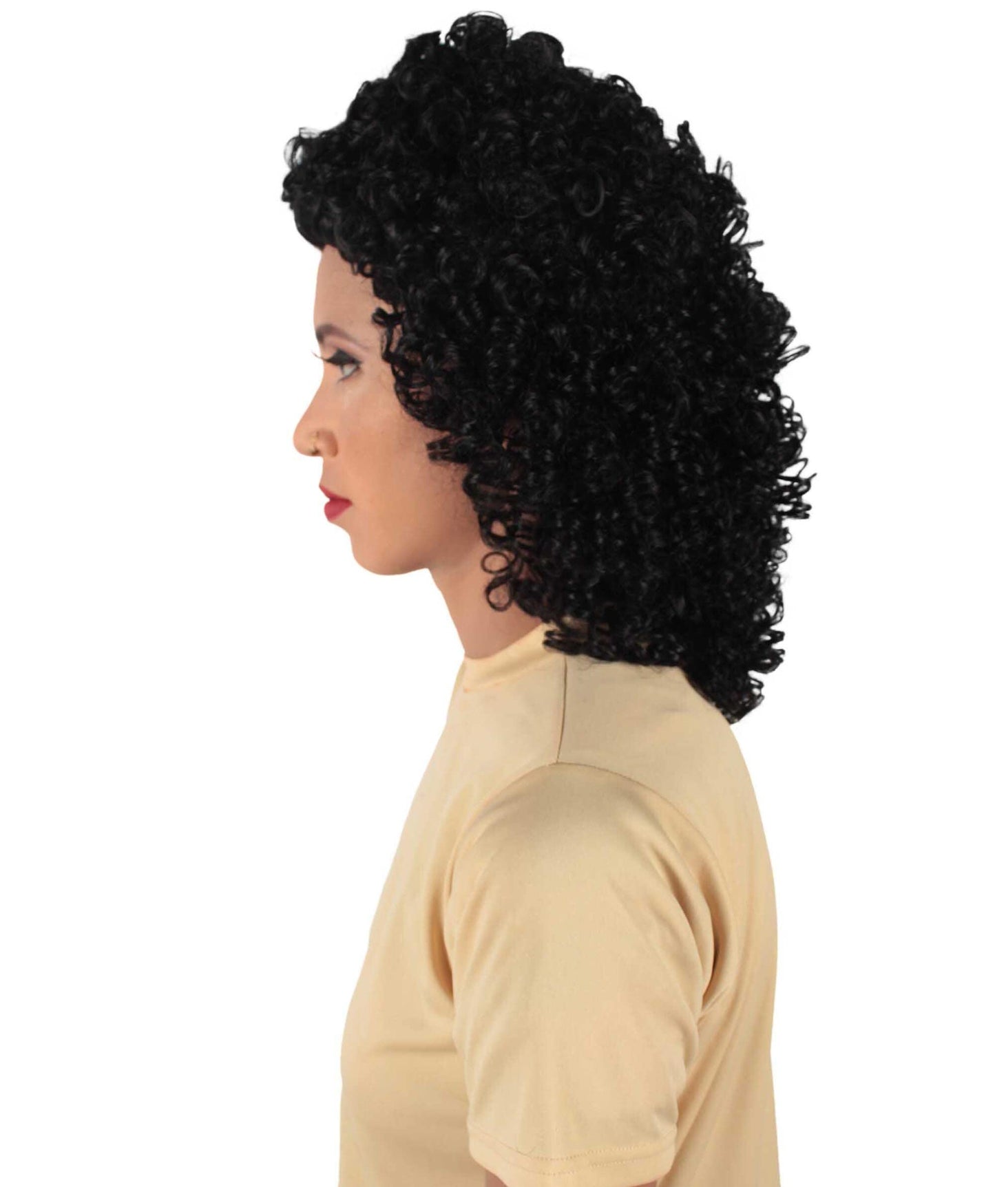 Black Women's Royalty Queen Curly Wig