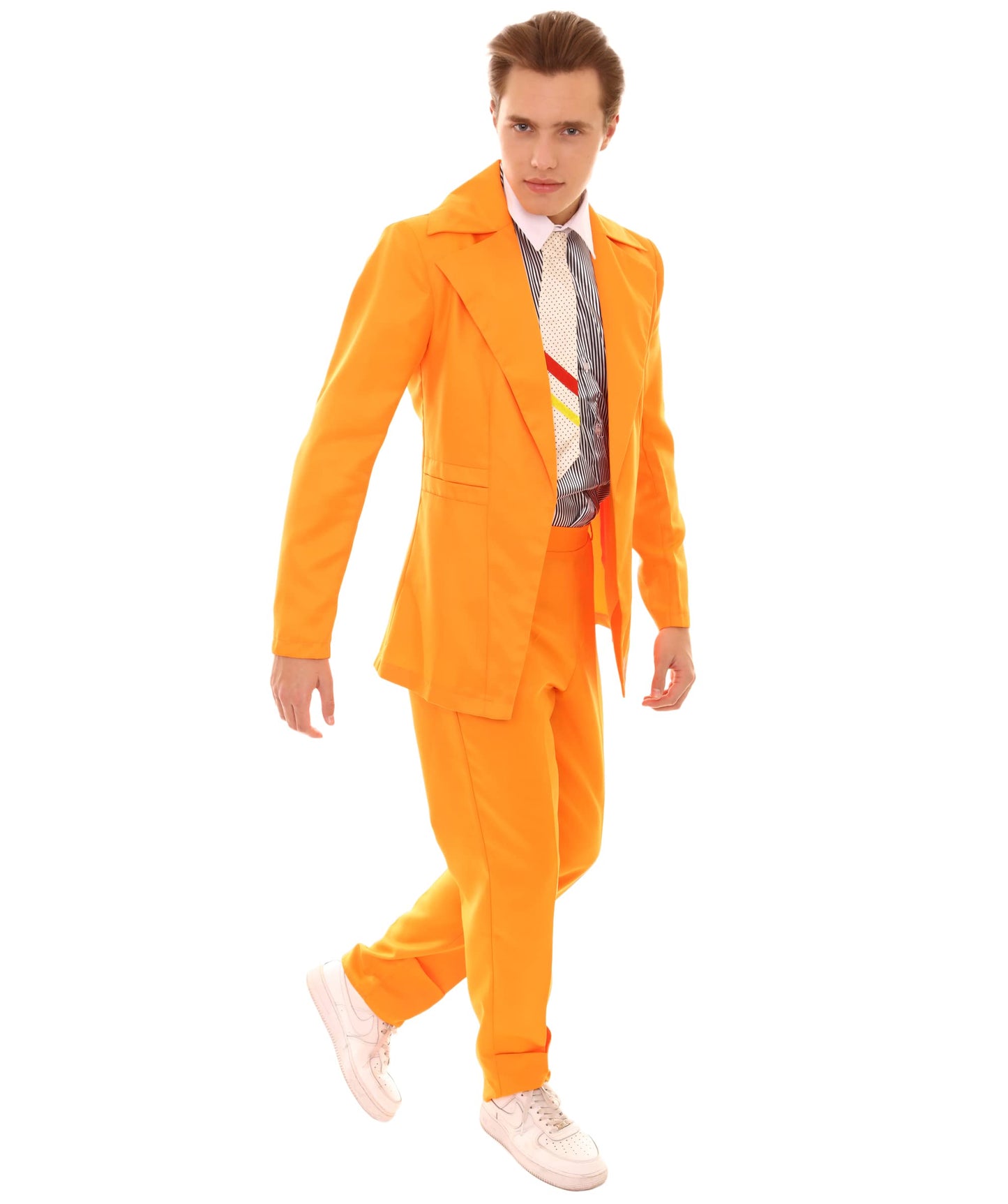 Orange halloween costume suit