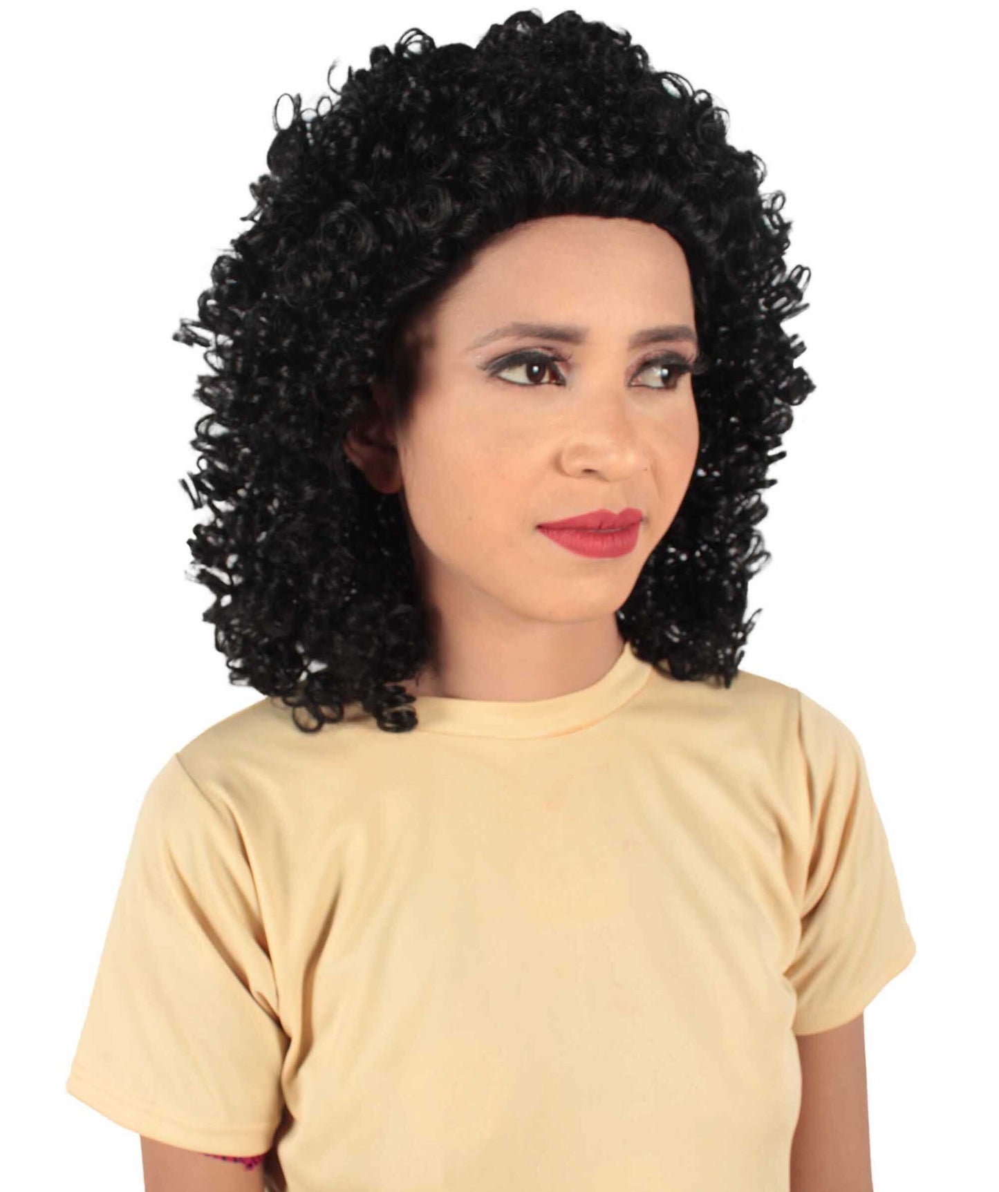 Black Women's Royalty Queen Curly Wig