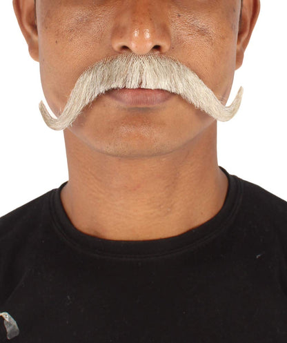 HPO Men's Watson Fake Human Facial Hair Mustache