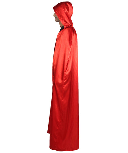 Red Hooded Cape Costume