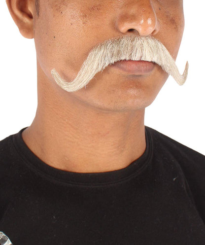 HPO Men's Watson Fake Human Facial Hair Mustache