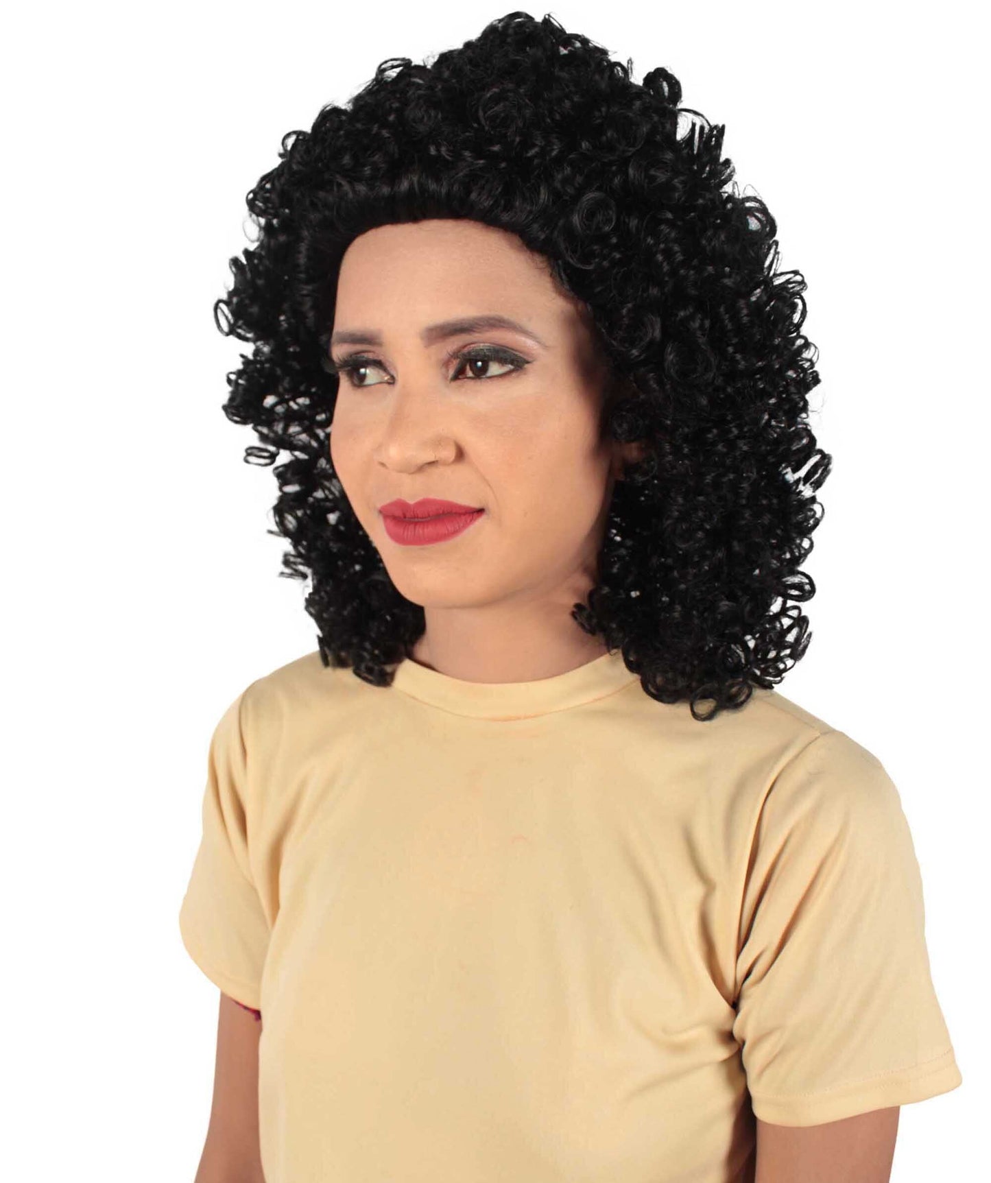 Black Women's Royalty Queen Curly Wig