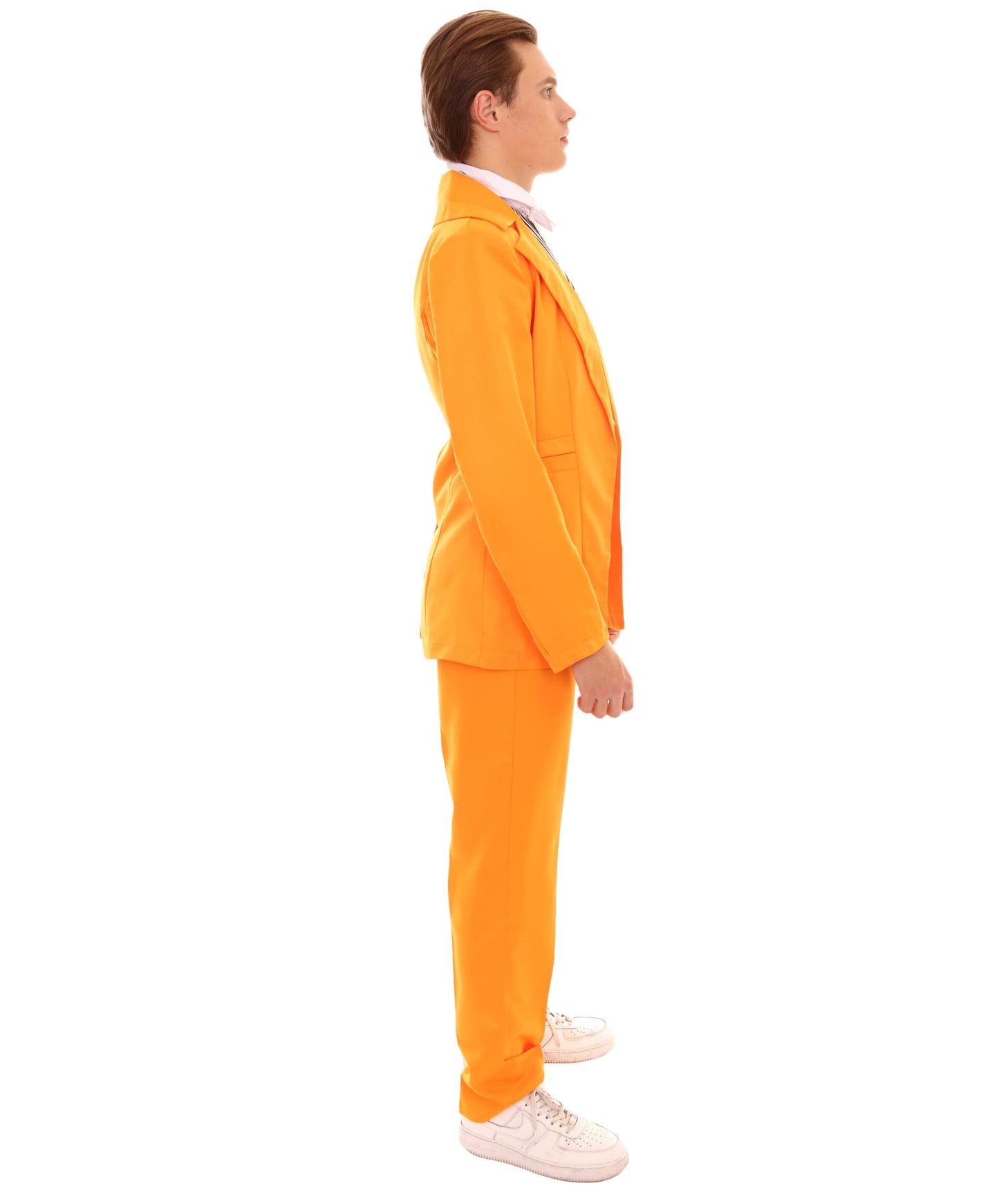 Orange halloween costume suit