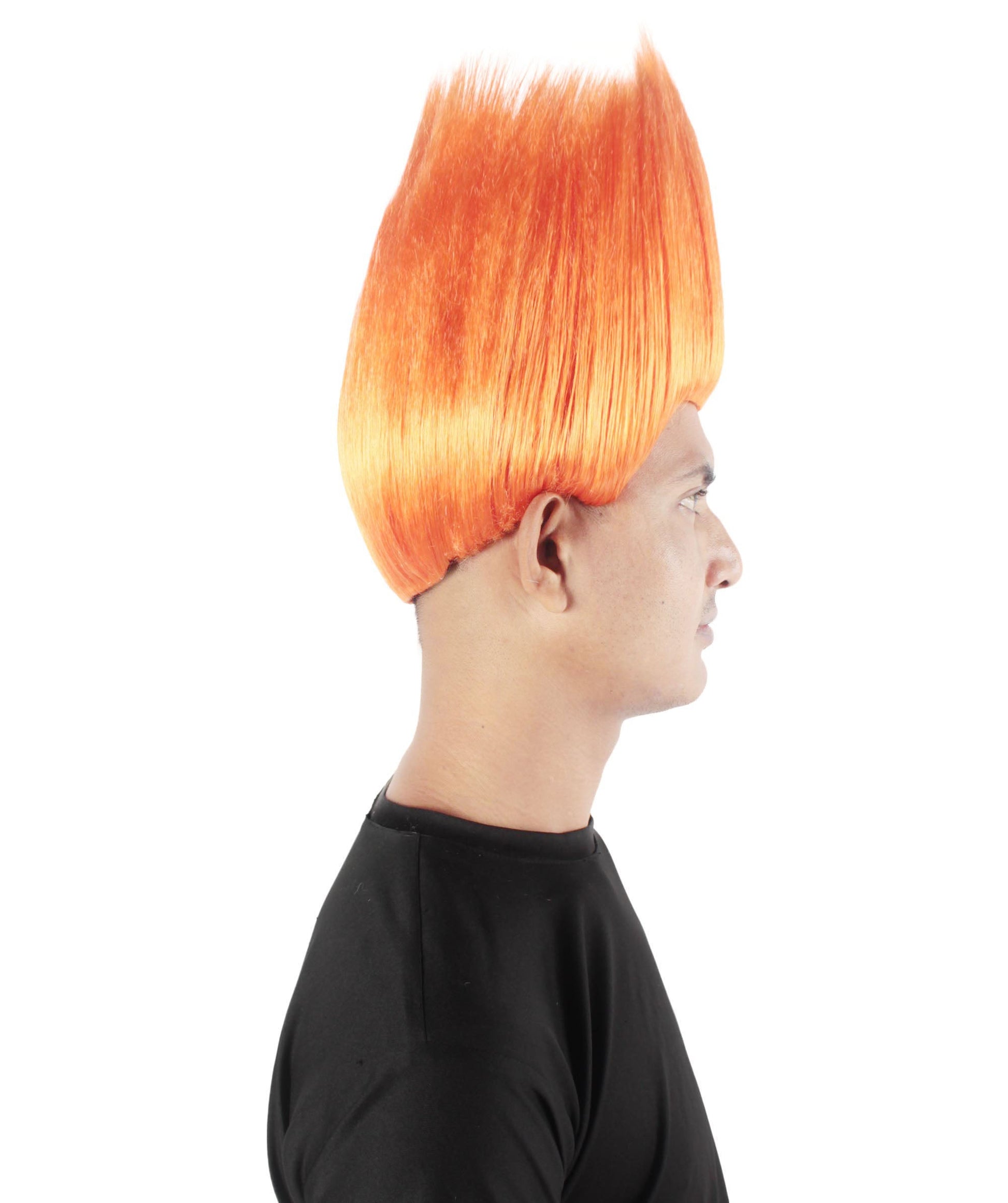 Adult Unisex Halloween Troll wig || Pumpkin