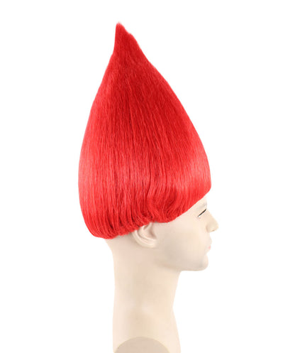 Red||Unisex Troll Wig