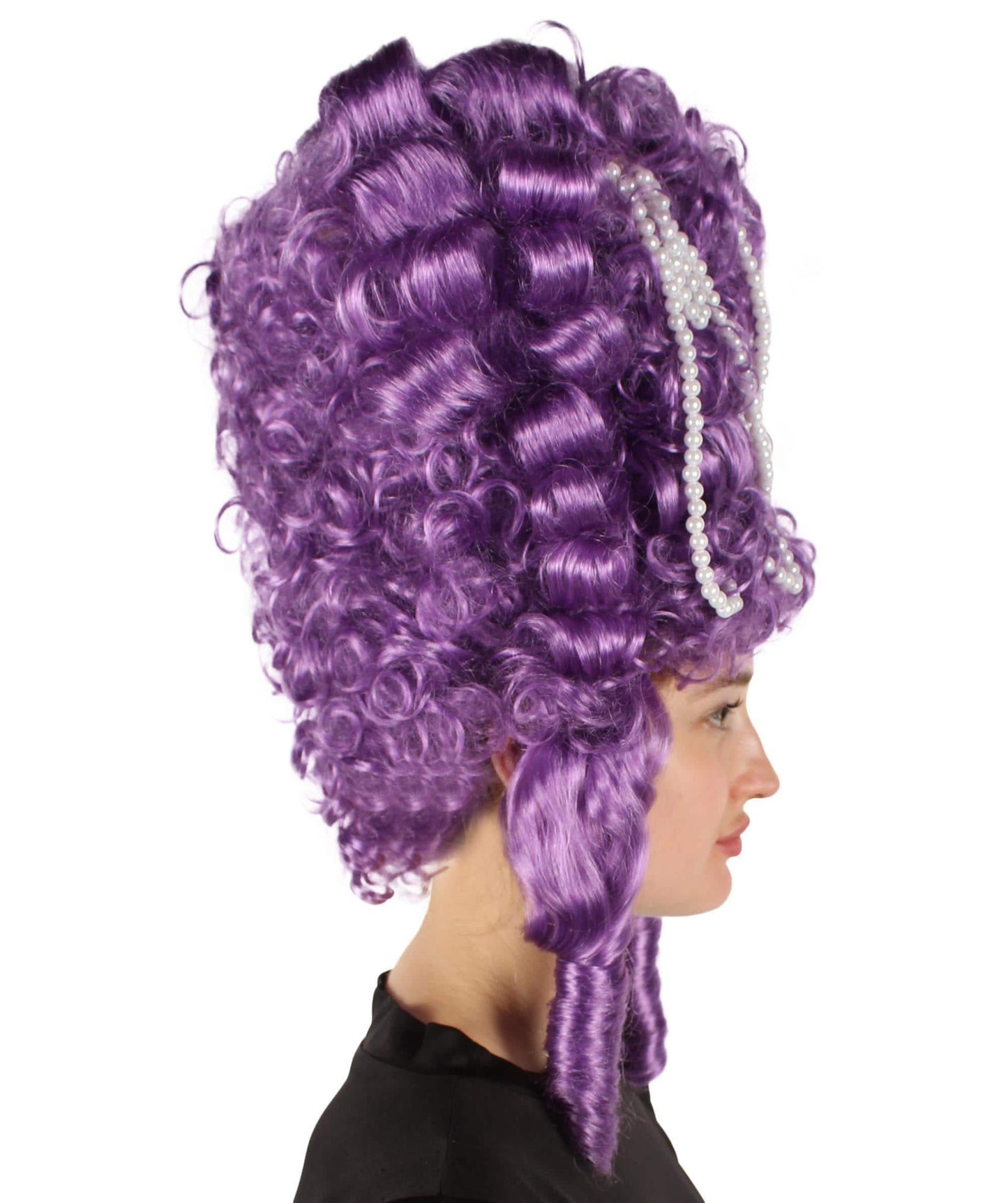 Dark Purple Baroque Marie Antoinette Wig