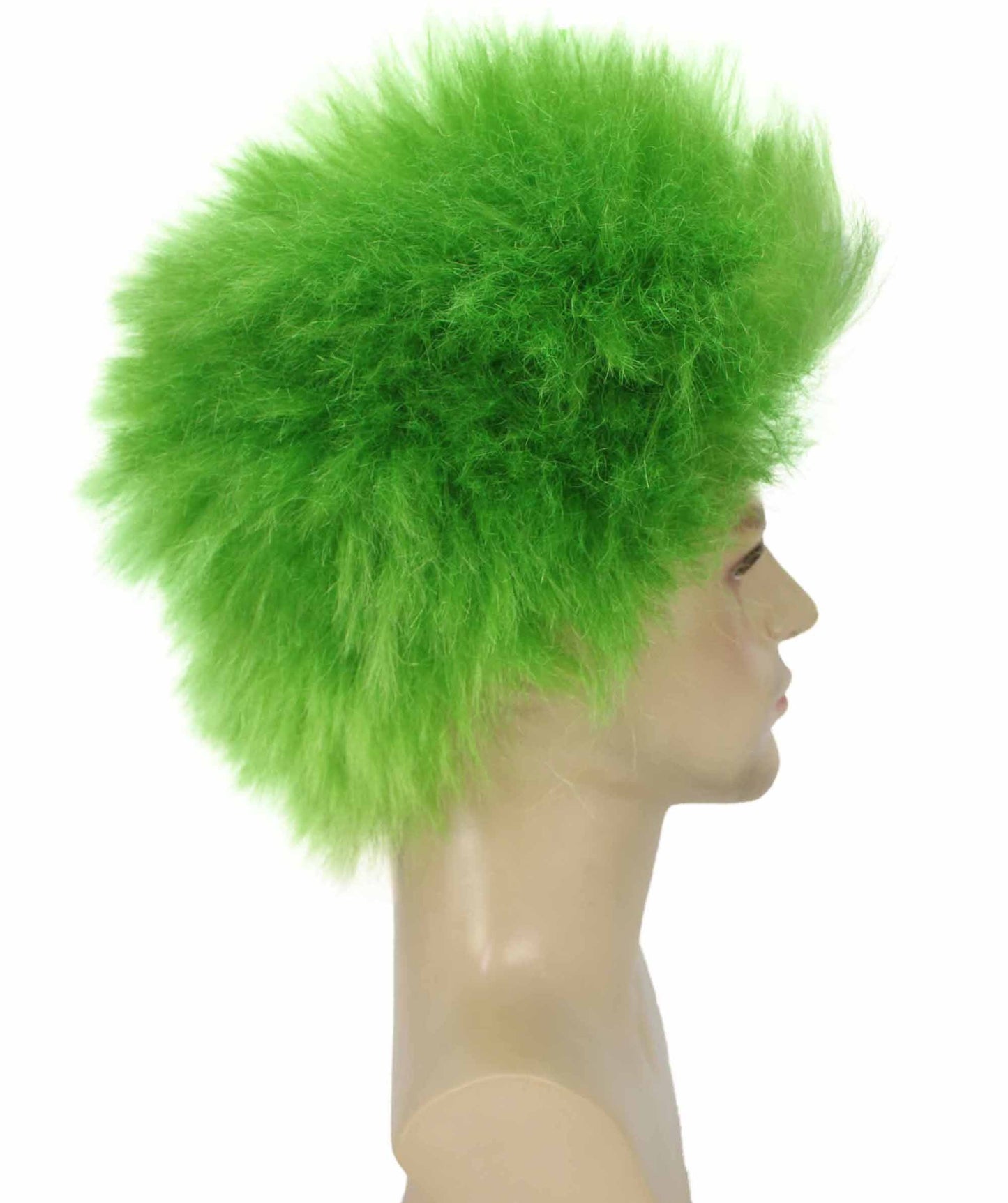 Lime Green Fuzzy Spiky Johnny Werewolf