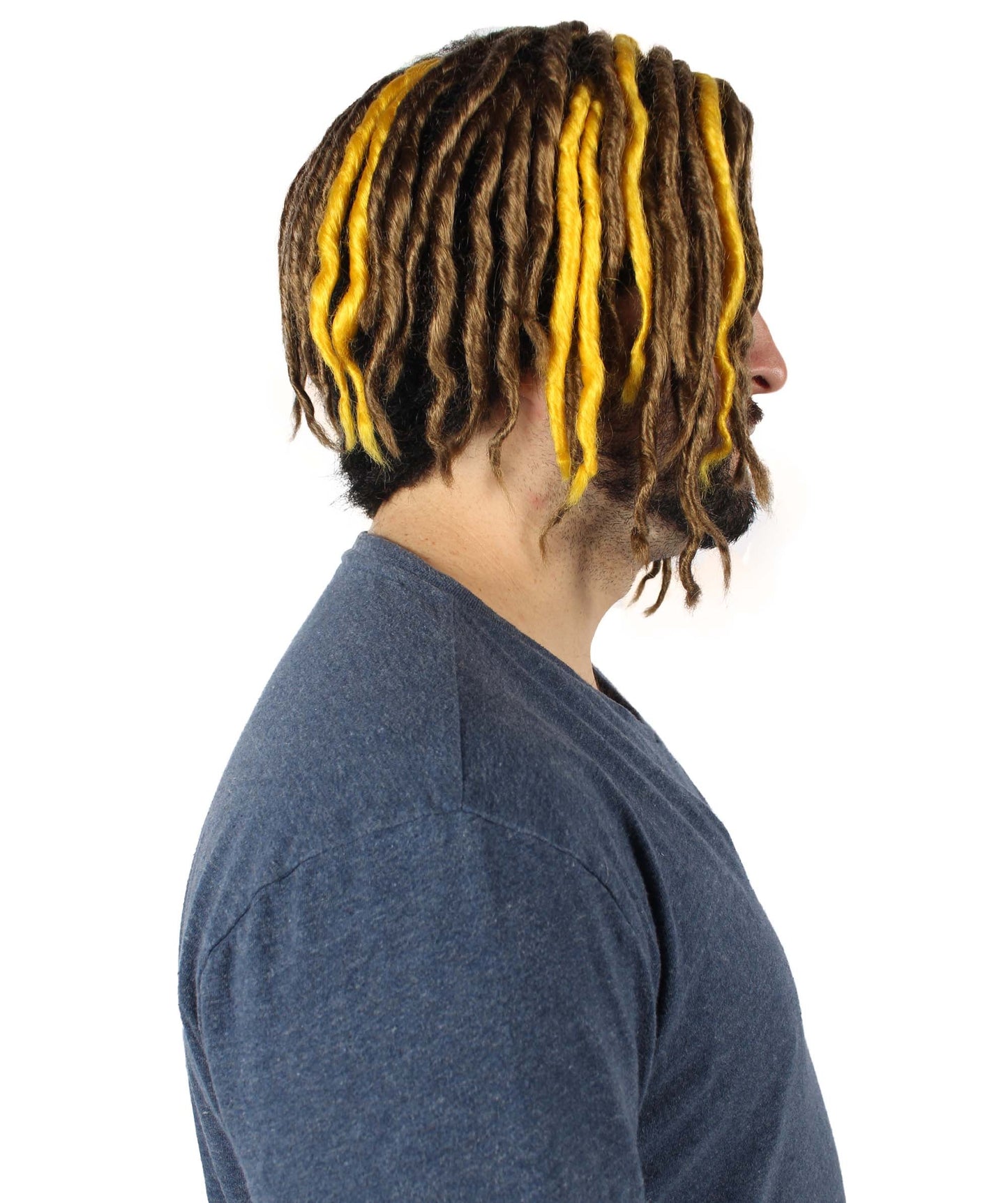 HPO  Men's Multiple Pump Hefner Rapper Dreadlock Wig