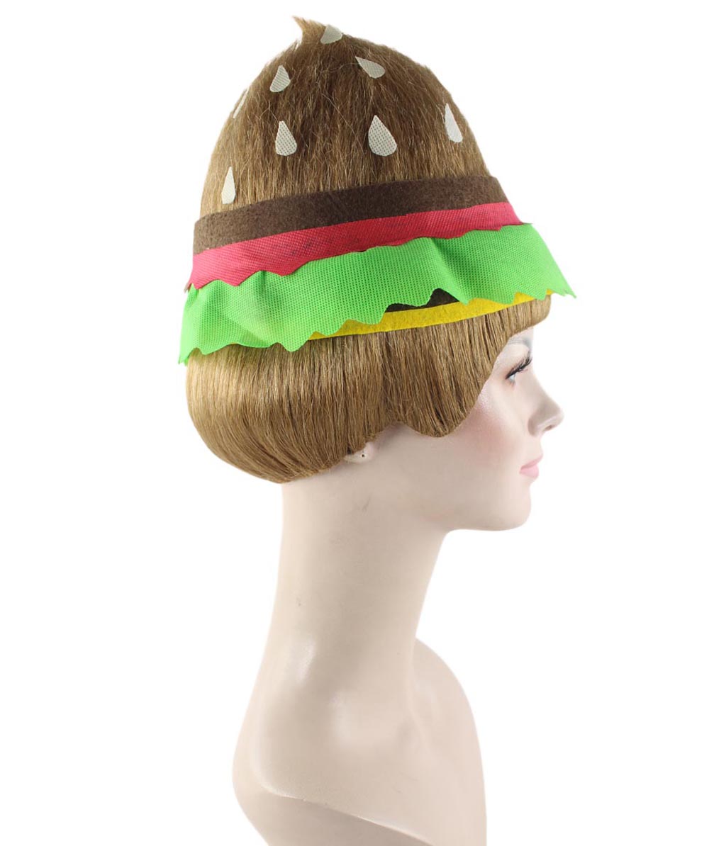 Burger American flag wig