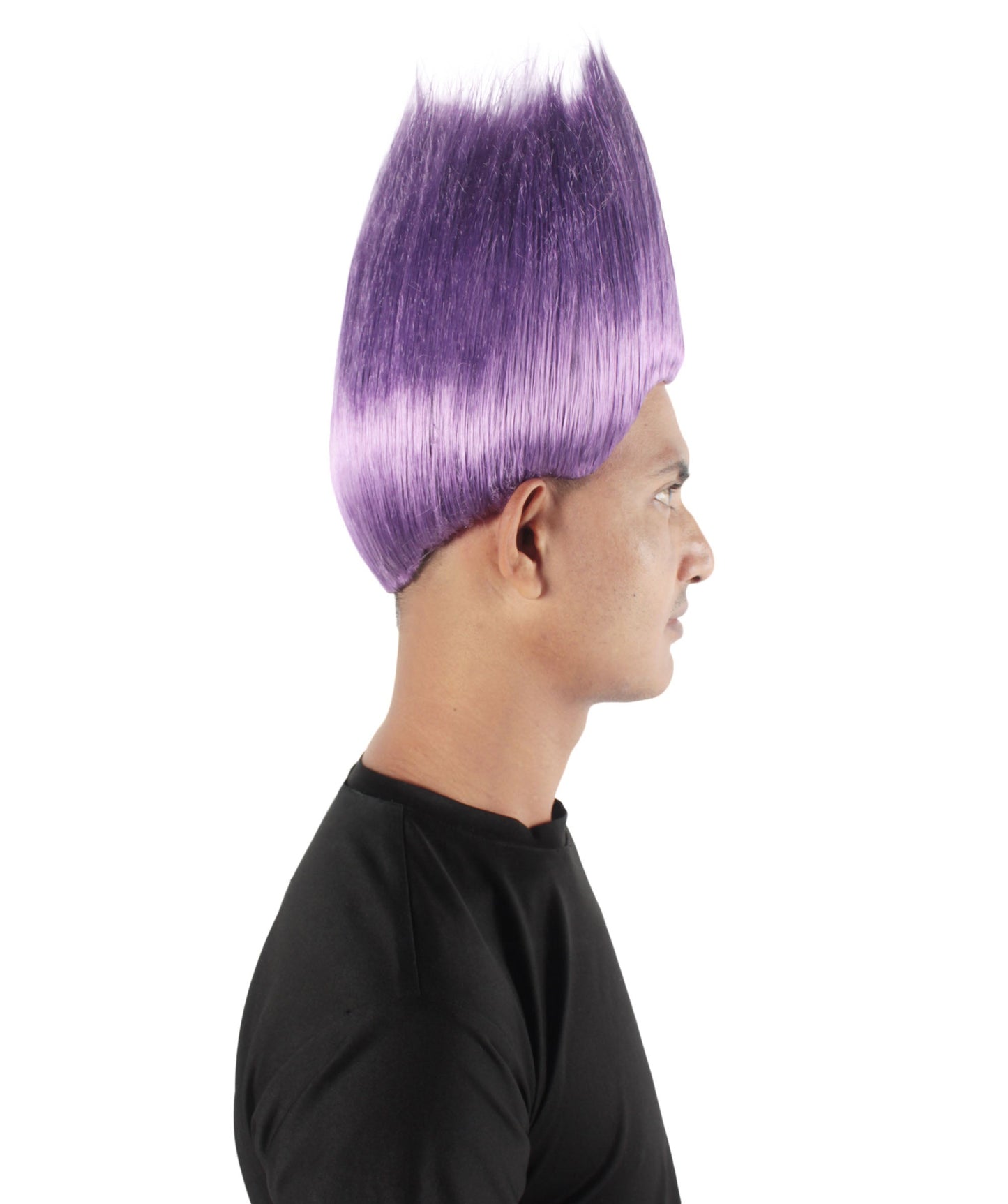 Adult Unisex Halloween Troll wig || Dark Purple