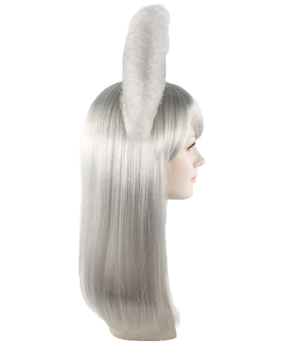 Grey Long Butterfly Womens Wigs collection