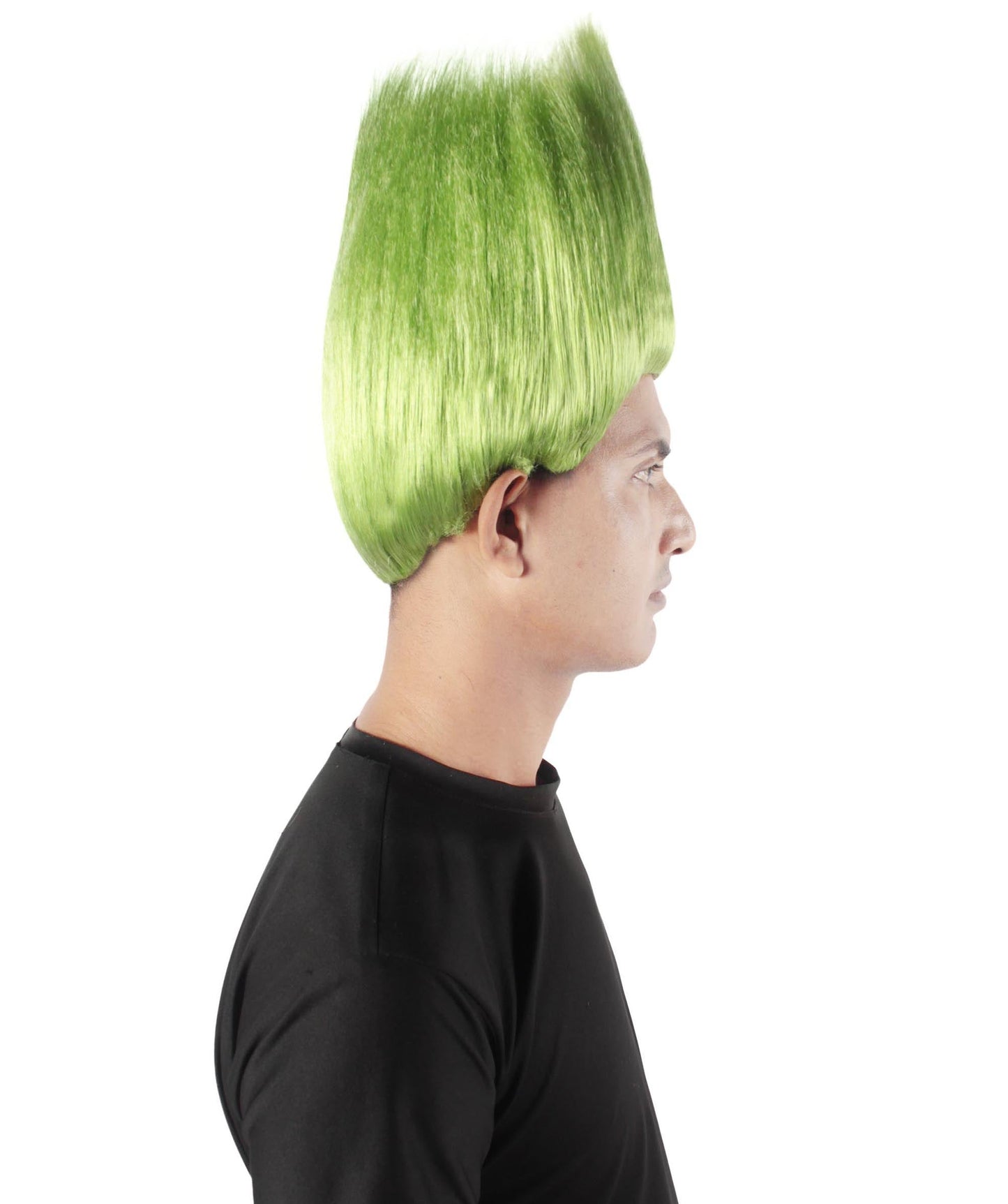 Adult Unisex Halloween Troll wig || Lime Green